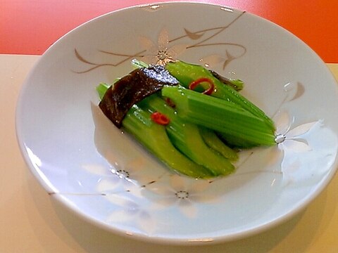 セロリの和風ピクルス